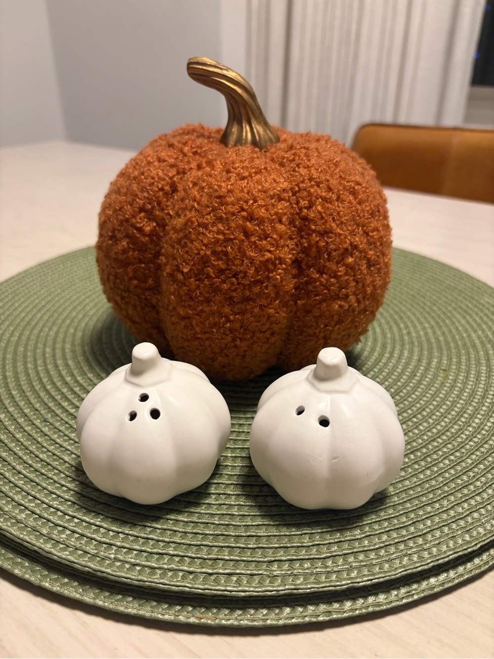 Pumpkin Salt & Pepper Shakers